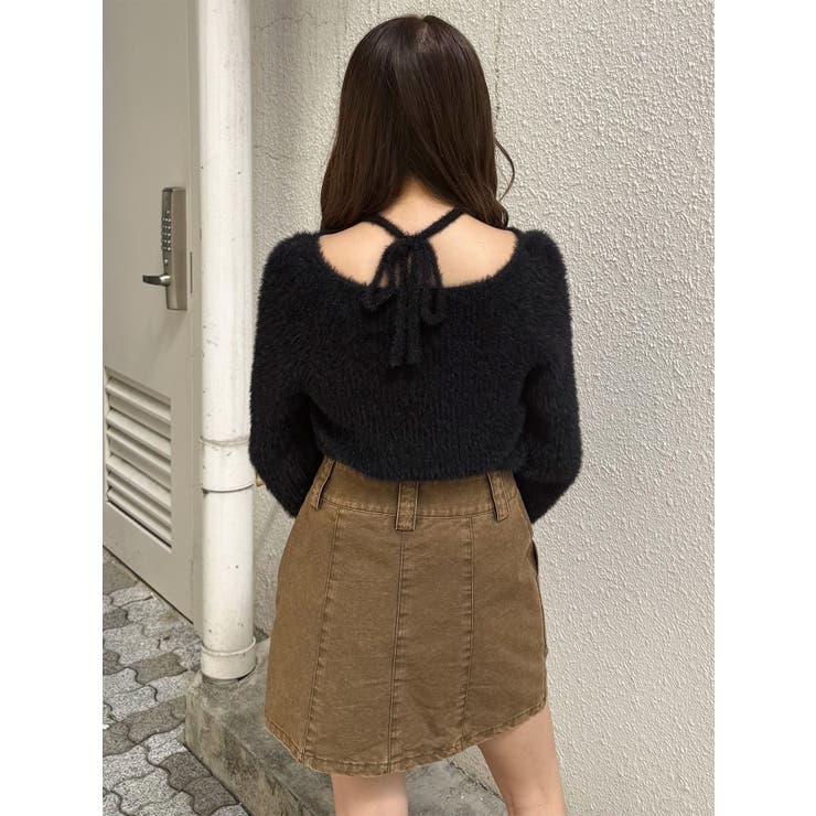 ミニシャギーカットアウトニット | MURUA | 詳細画像30 