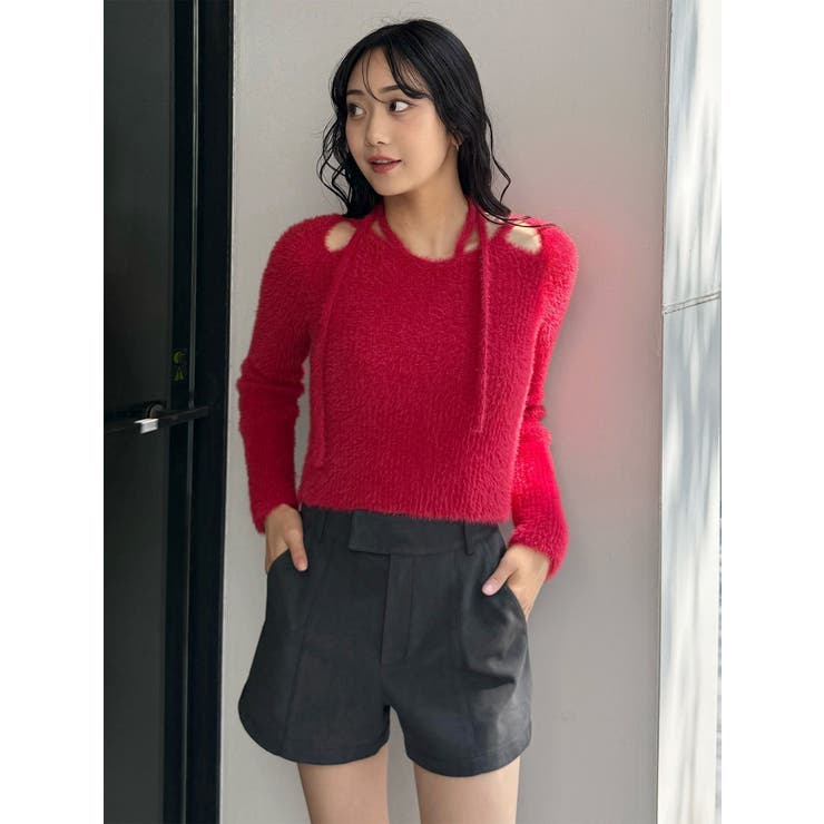 ミニシャギーカットアウトニット | MURUA | 詳細画像37 