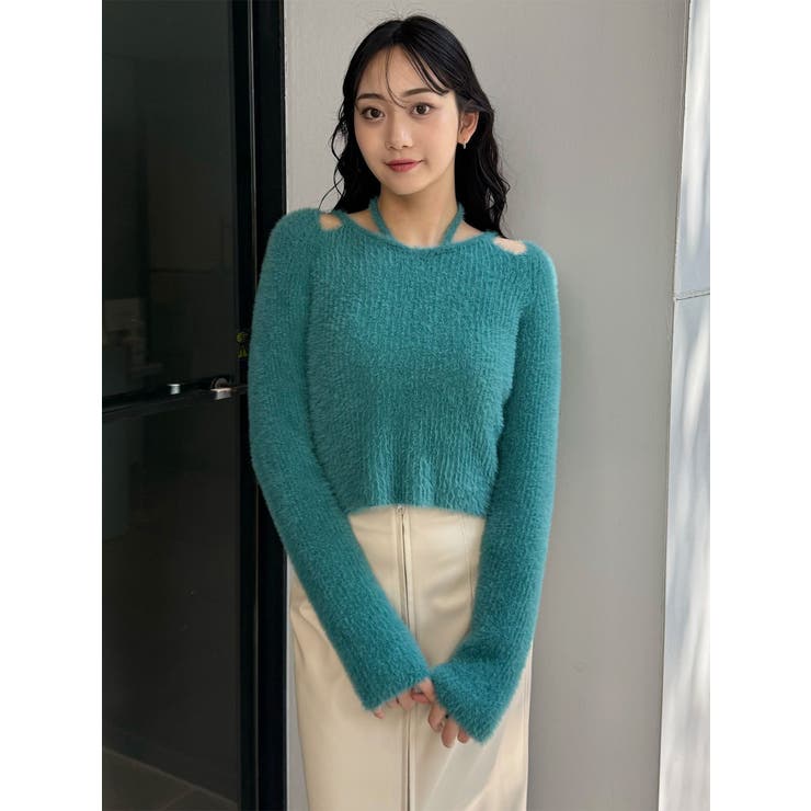 ミニシャギーカットアウトニット | MURUA | 詳細画像42 