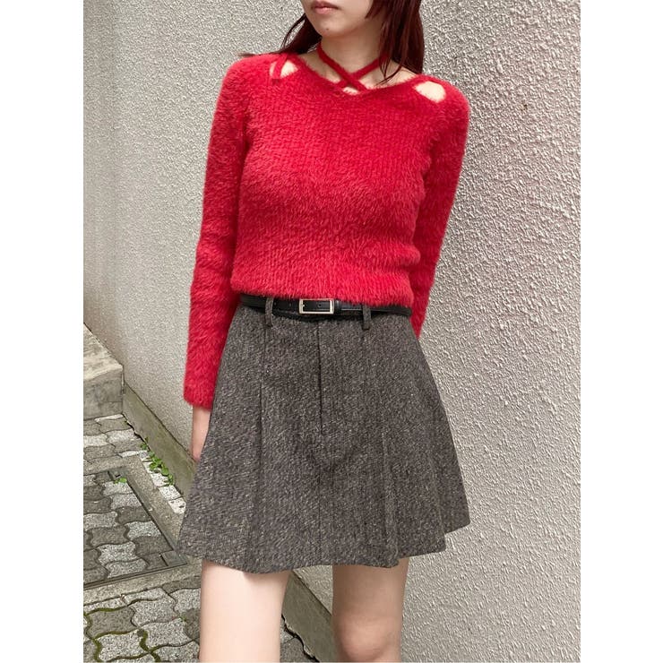 ミニシャギーカットアウトニット | MURUA | 詳細画像47 