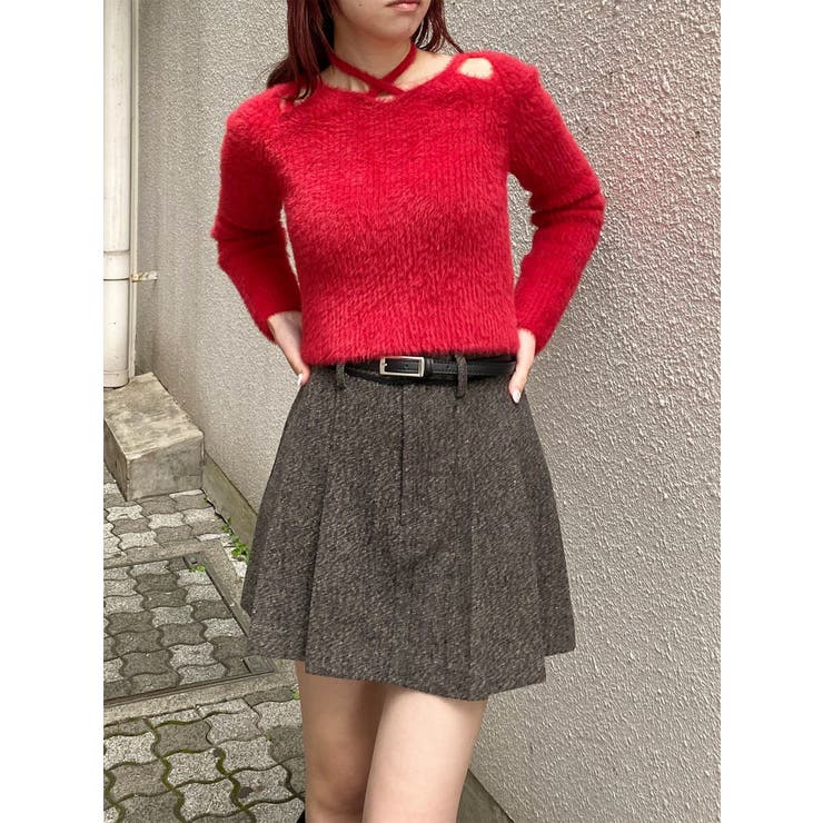 ミニシャギーカットアウトニット | MURUA | 詳細画像48 