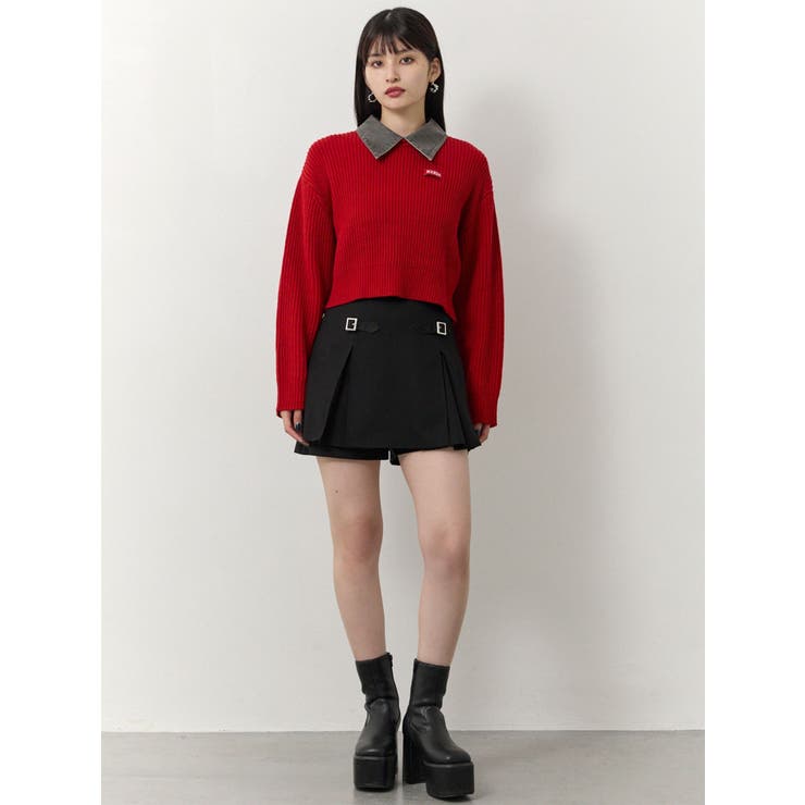 デザインカラーニット | MURUA | 詳細画像12 