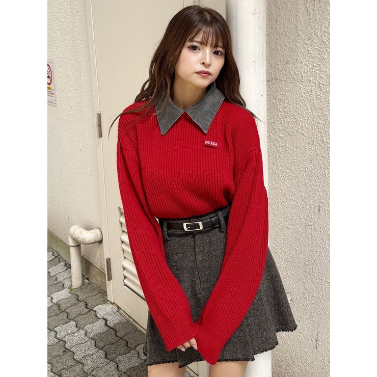 デザインカラーニット | MURUA | 詳細画像2 