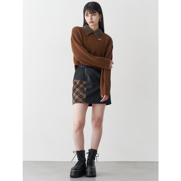 デザインカラーニット | MURUA | 詳細画像21 