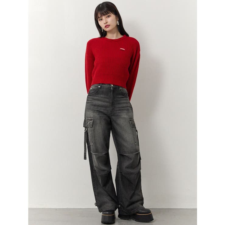 デザインカラーニット | MURUA | 詳細画像29 