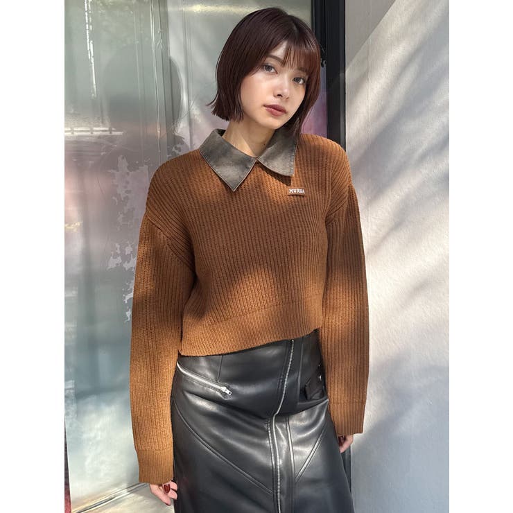 デザインカラーニット | MURUA | 詳細画像3 