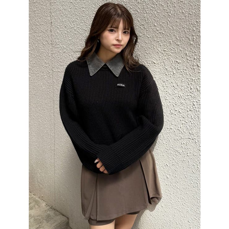 デザインカラーニット | MURUA | 詳細画像31 