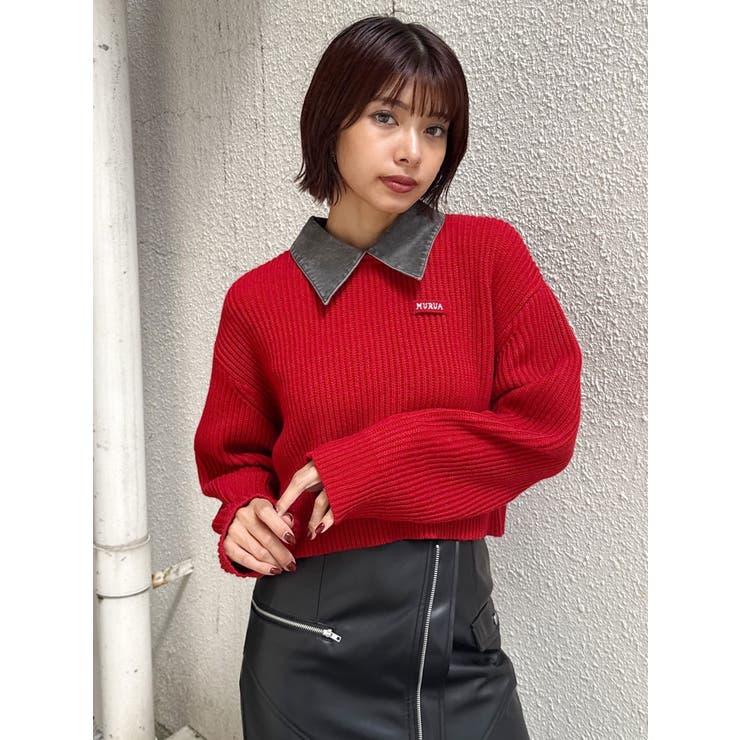 デザインカラーニット | MURUA | 詳細画像36 