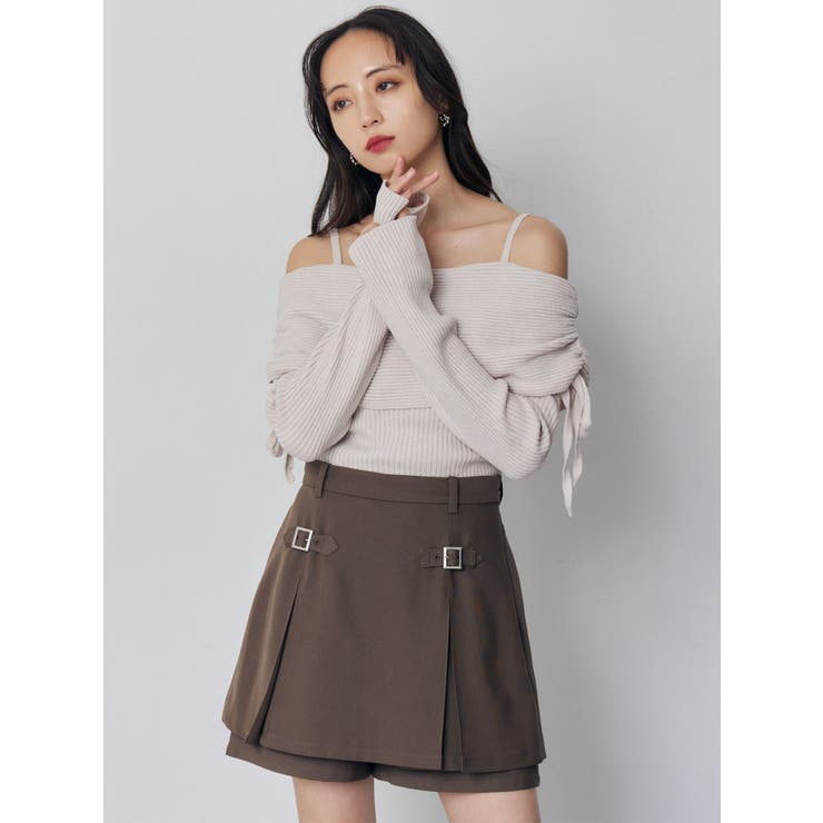 モールヤーンオフショルニット | MURUA | 詳細画像10 