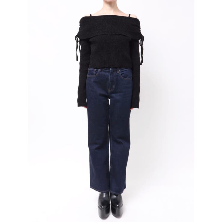 モールヤーンオフショルニット | MURUA | 詳細画像21 