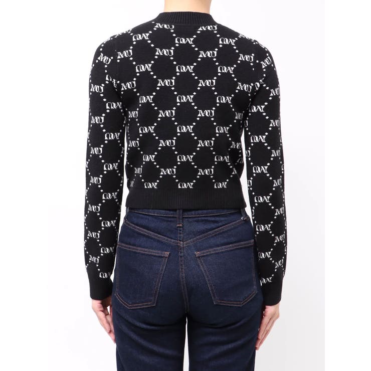 モノグラムバイカラーニット | MURUA | 詳細画像41 