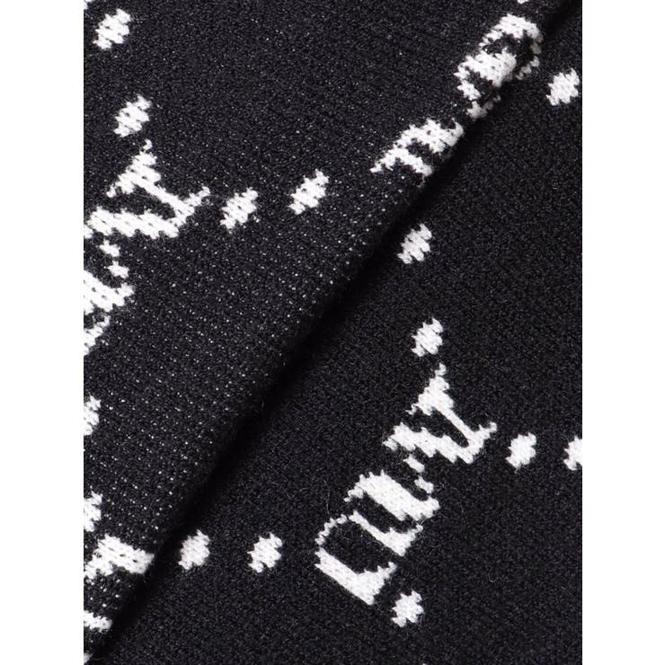 モノグラムバイカラーニット | MURUA | 詳細画像45 