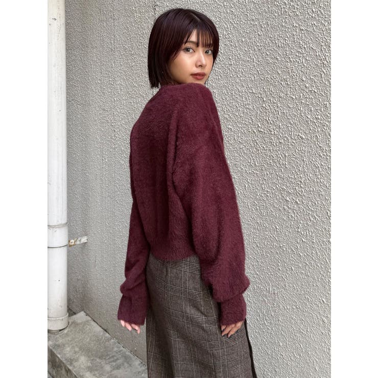 ミニシャギーロゴニット | MURUA | 詳細画像41 