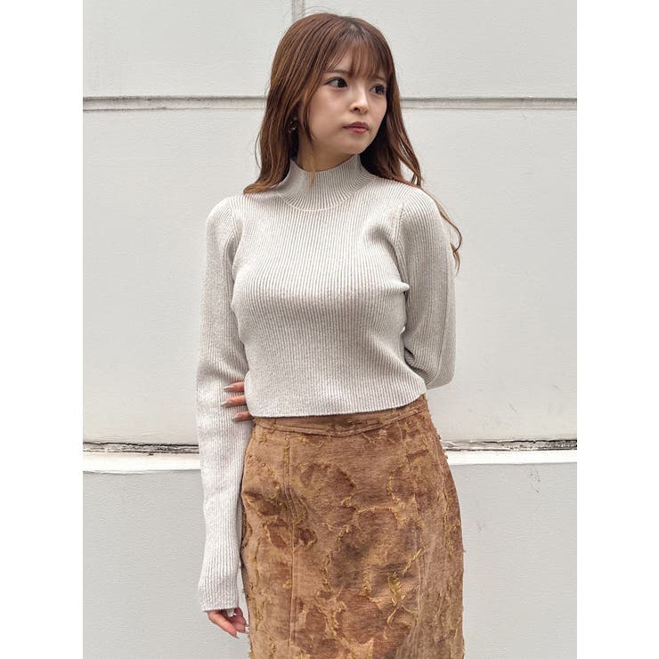 malymoon ニットトップレザーグロスウルフ　新品未開封 マリームーン Malymoon ニットトップレザーグロスウルフ ニットトップ