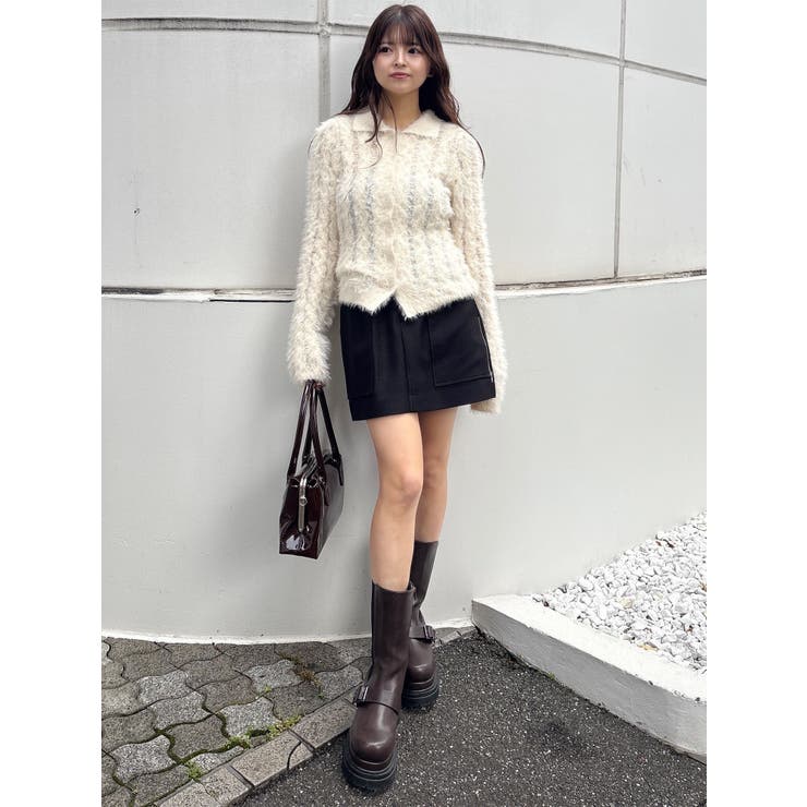 ウェーブポロニット | MURUA | 詳細画像14 