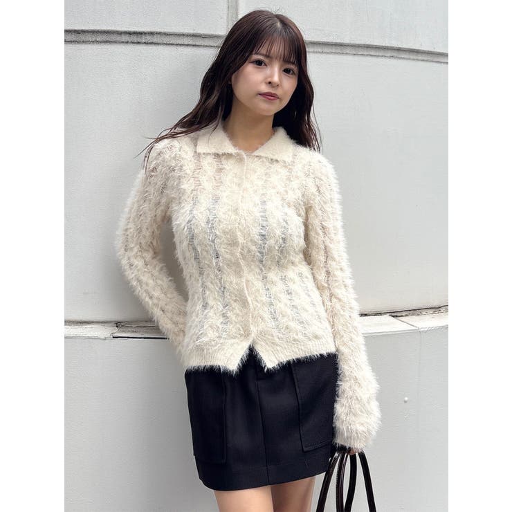 ウェーブポロニット | MURUA | 詳細画像28 