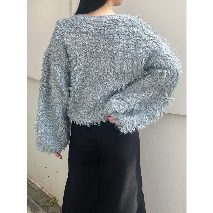 ループヤーンボリュームスリーブニット | MURUA | 詳細画像13 