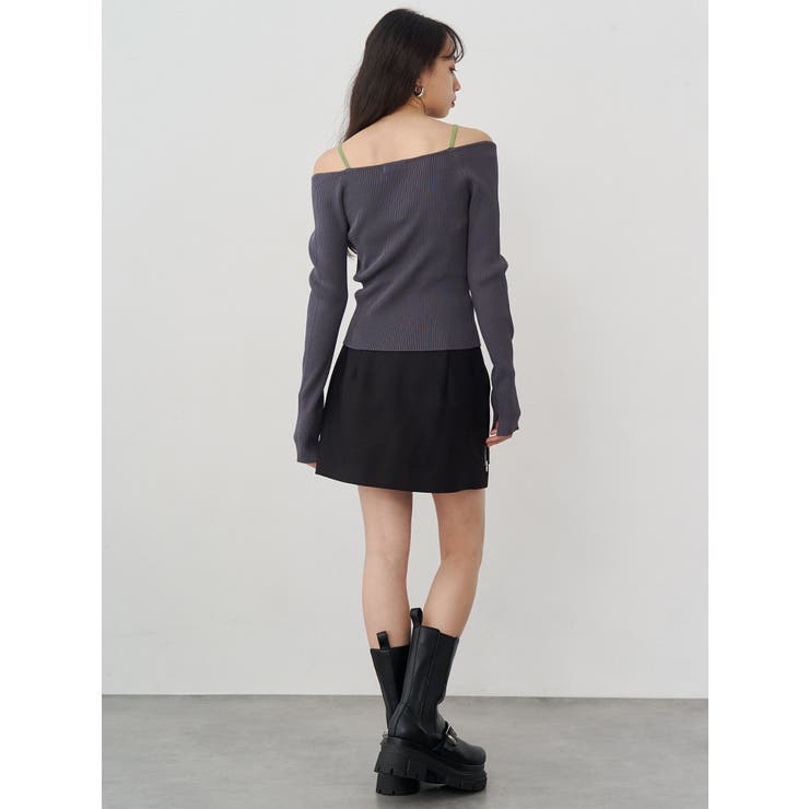 キャミドッキングニット | MURUA | 詳細画像10 