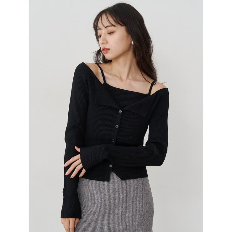 キャミドッキングニット | MURUA | 詳細画像11 