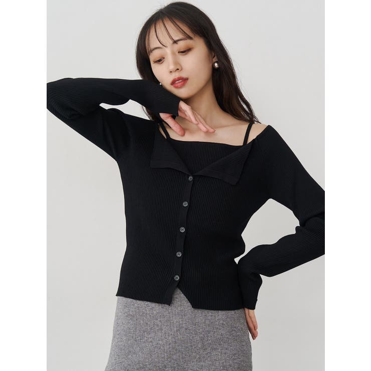 キャミドッキングニット | MURUA | 詳細画像12 