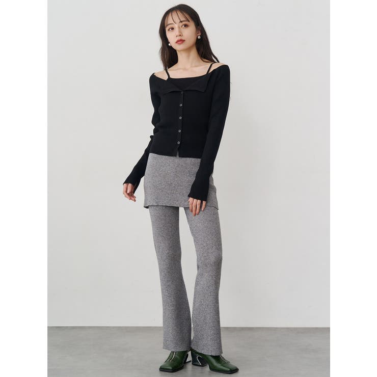 キャミドッキングニット | MURUA | 詳細画像13 