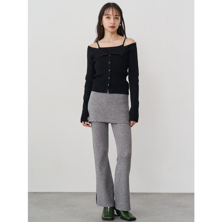 キャミドッキングニット | MURUA | 詳細画像14 