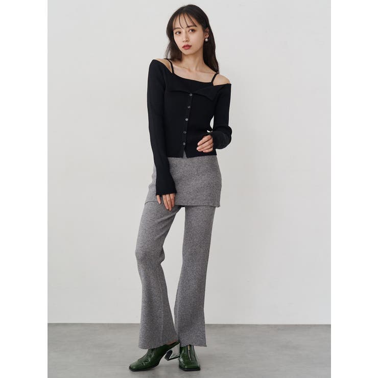 キャミドッキングニット | MURUA | 詳細画像15 