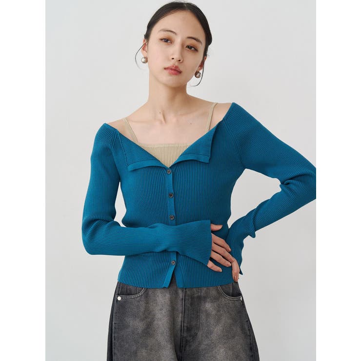 キャミドッキングニット | MURUA | 詳細画像17 