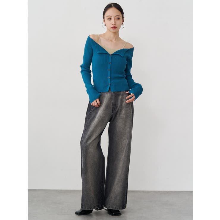 キャミドッキングニット | MURUA | 詳細画像19 