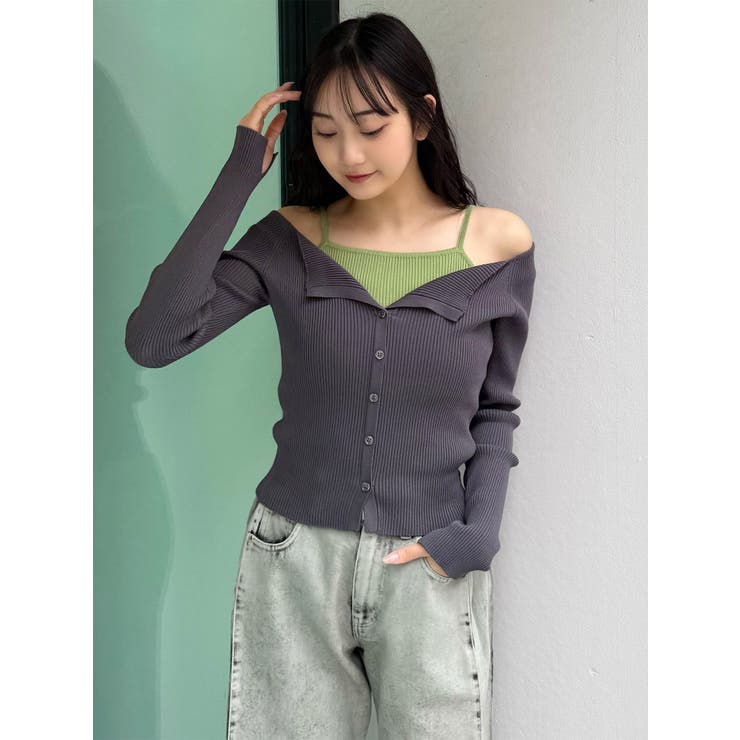 キャミドッキングニット | MURUA | 詳細画像23 