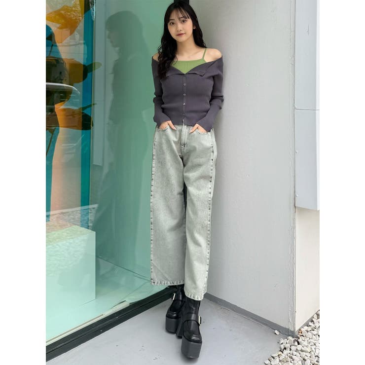 キャミドッキングニット | MURUA | 詳細画像25 