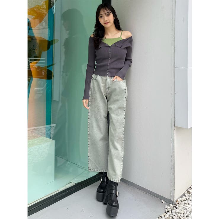 キャミドッキングニット | MURUA | 詳細画像26 