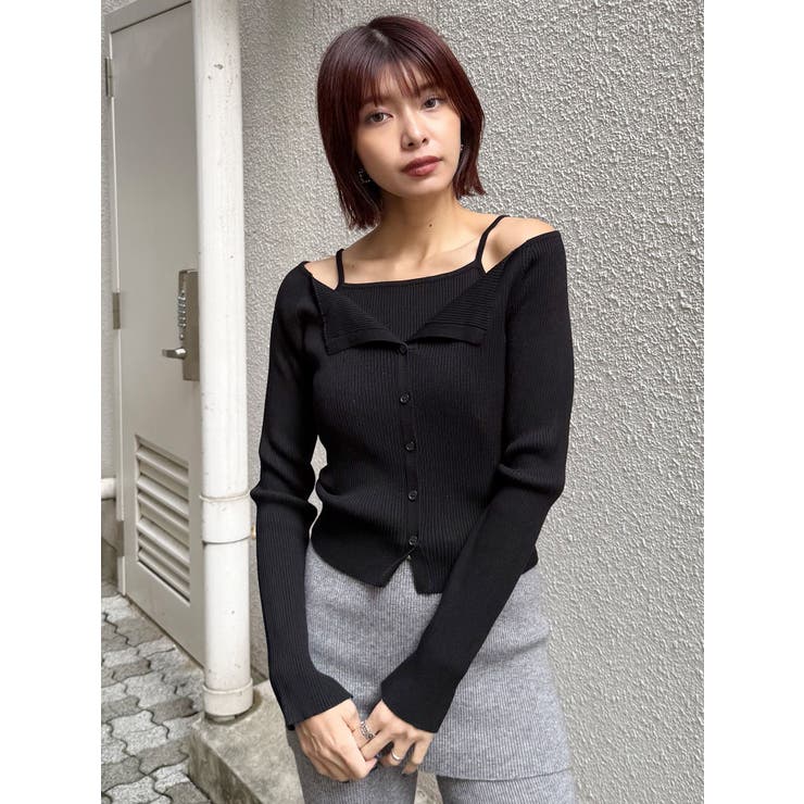 キャミドッキングニット | MURUA | 詳細画像28 