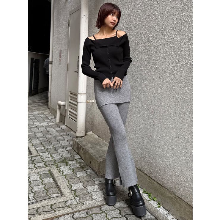 キャミドッキングニット | MURUA | 詳細画像31 