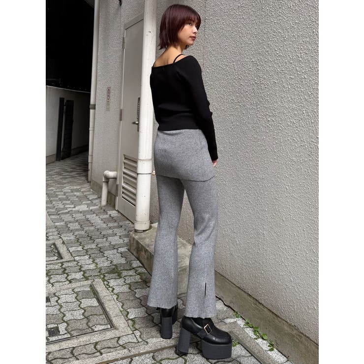 キャミドッキングニット | MURUA | 詳細画像32 