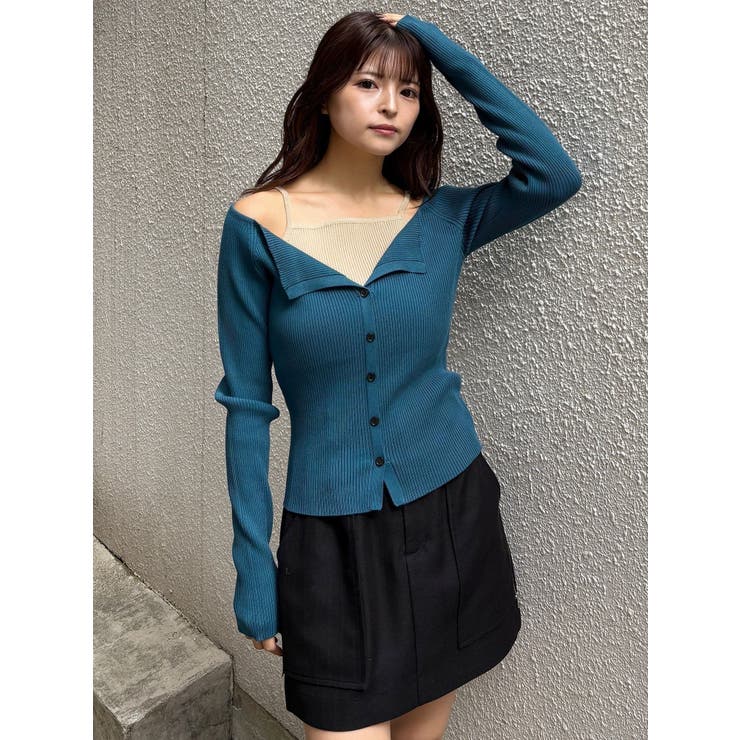 キャミドッキングニット | MURUA | 詳細画像34 