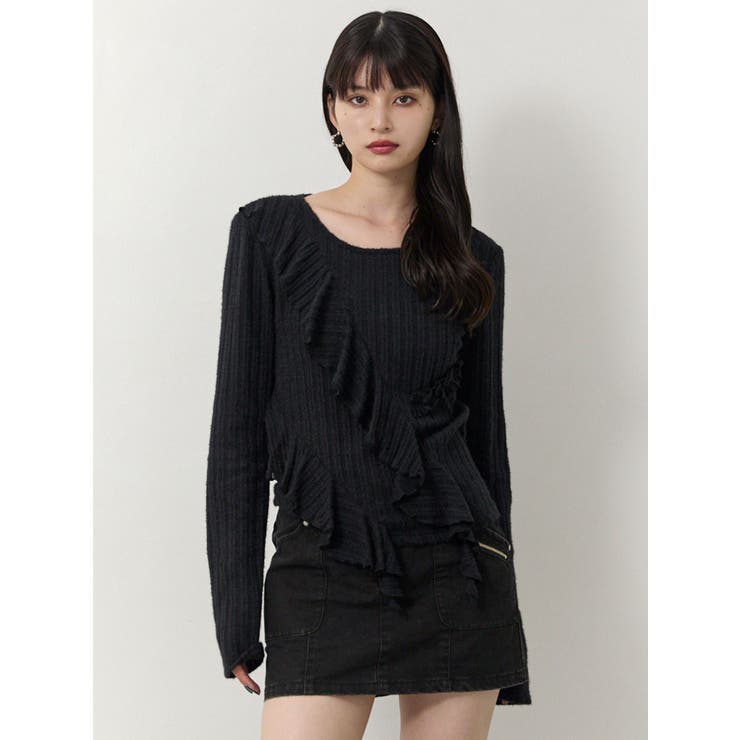 カスケードフリルトップス | MURUA | 詳細画像2 