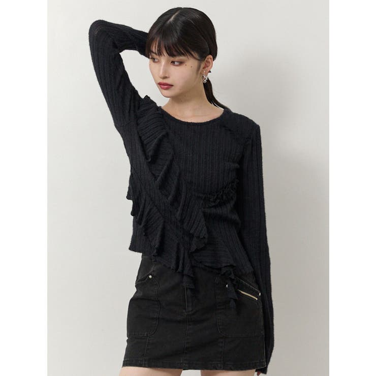 カスケードフリルトップス | MURUA | 詳細画像7 