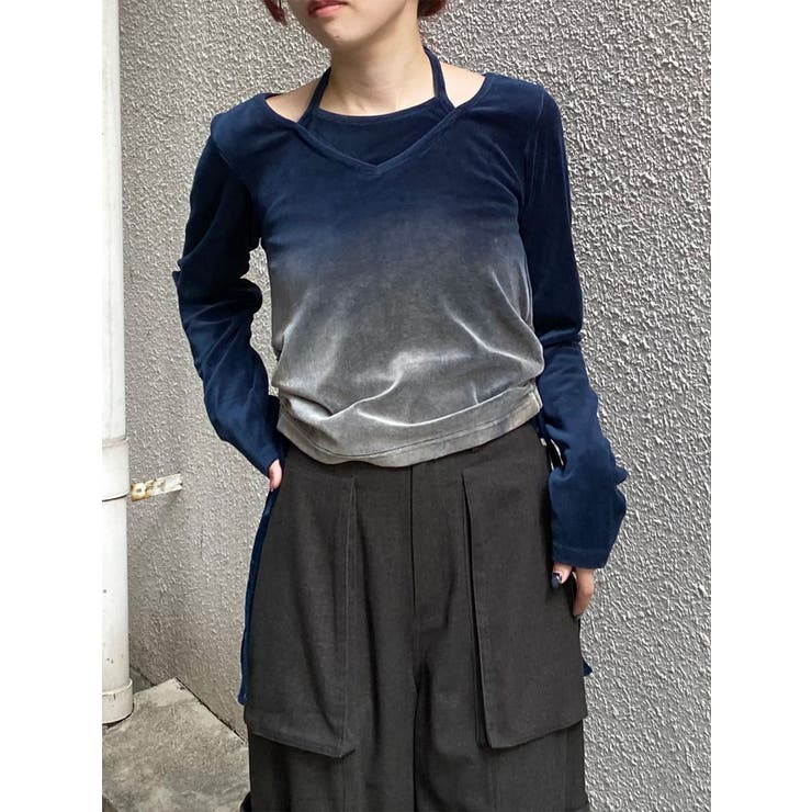 ホルターネックベロアトップス | MURUA | 詳細画像8 