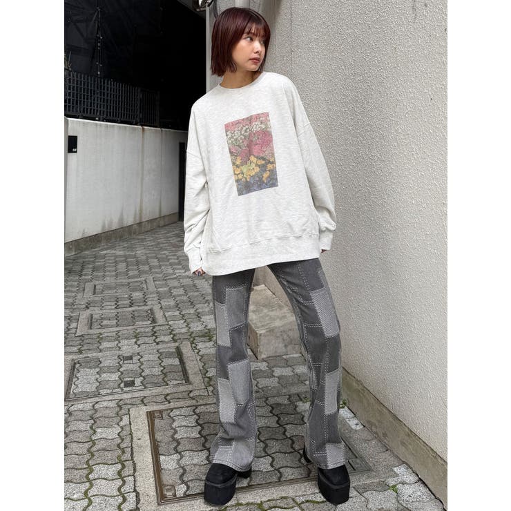 フラワールーズスウェット | MURUA | 詳細画像20 