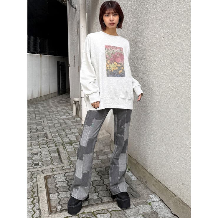 フラワールーズスウェット | MURUA | 詳細画像21 