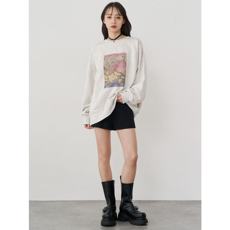 フラワールーズスウェット | MURUA | 詳細画像4 