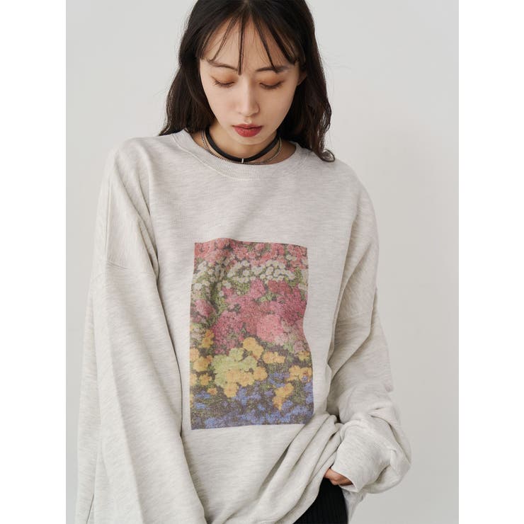 フラワールーズスウェット | MURUA | 詳細画像6 