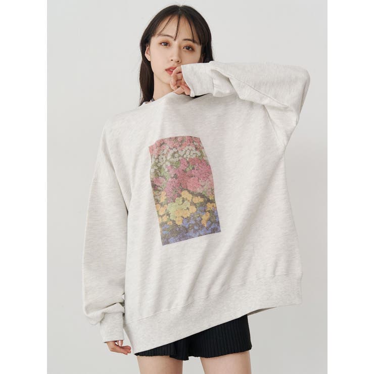 フラワールーズスウェット | MURUA | 詳細画像7 