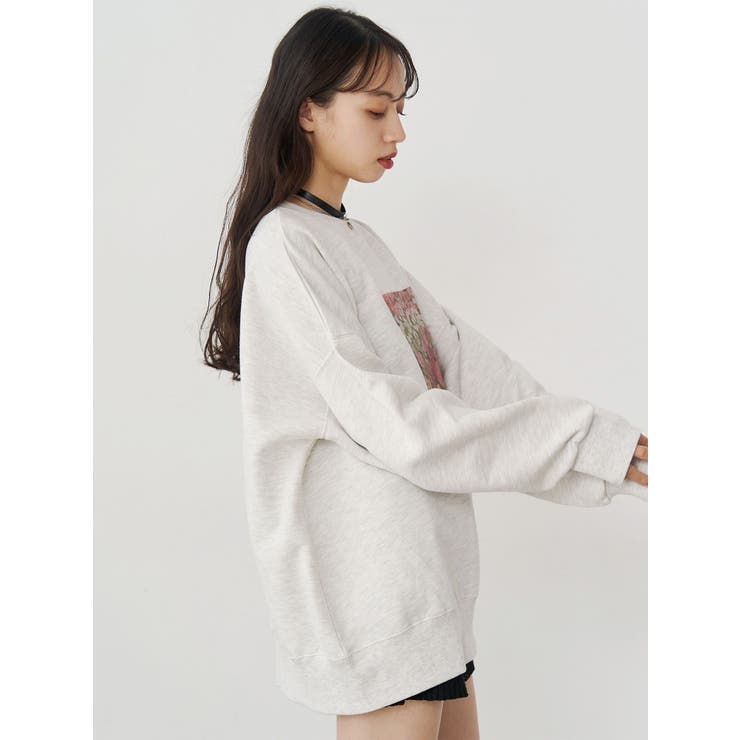 フラワールーズスウェット | MURUA | 詳細画像8 