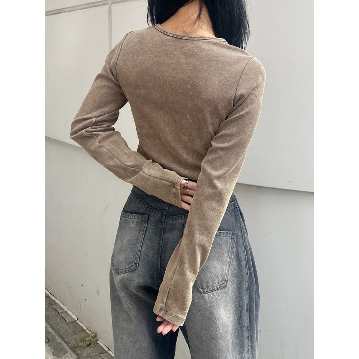 パッチロゴフェードトップス | MURUA | 詳細画像20 