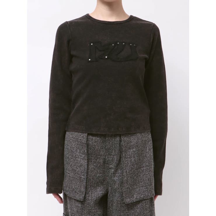 パッチロゴフェードトップス | MURUA | 詳細画像21 