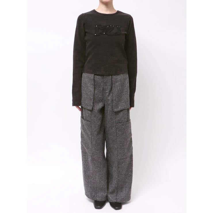 パッチロゴフェードトップス | MURUA | 詳細画像28 