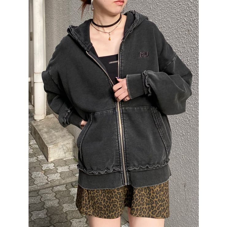 ジップルーズフーディ | MURUA | 詳細画像23 