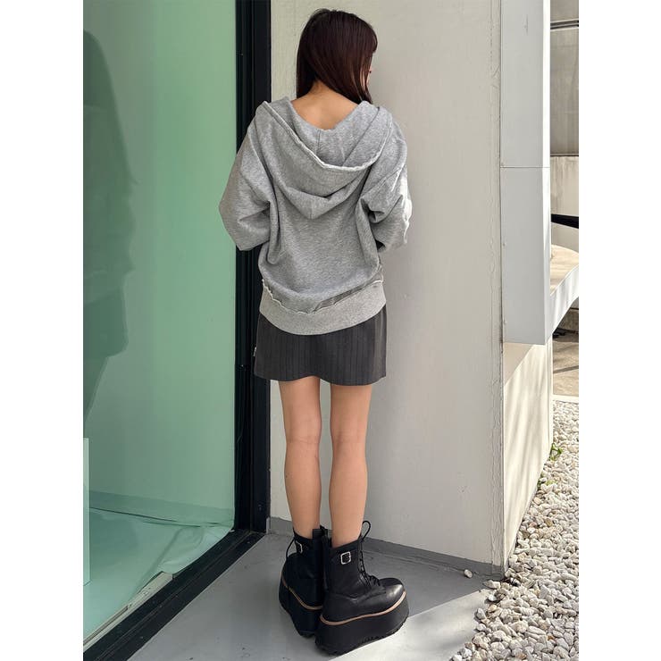 ジップルーズフーディ | MURUA | 詳細画像8 